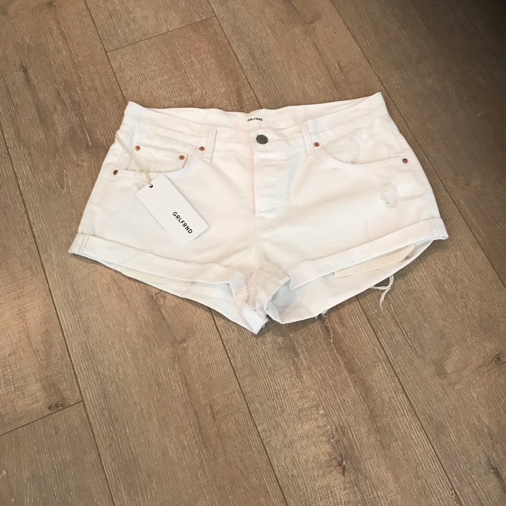 Girlfriend Adriana Denim Shorts